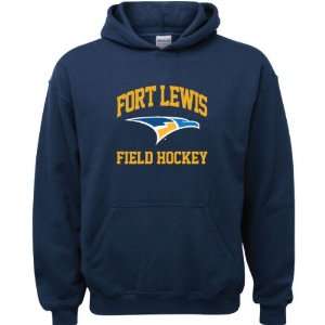  Fort Lewis College Skyhawks Navy Youth Field Hockey Arch 