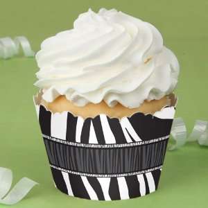  Zebra   Birthday Party Cupcake Wrappers Toys & Games