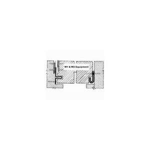 Dorbin 2P x M1Z M2Z 3/0 x 7/0 Zinc Interlocking Weatherstrip Set