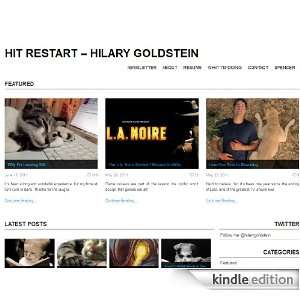  Hit Restart   Hilary Goldstein on Kindle Kindle Store