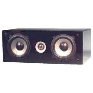  Two Way Center Channel Speaker System Dual Poly Cone 5 1 