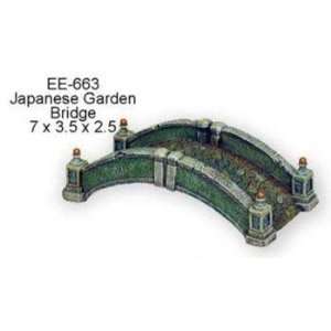  Top Quality Resin Ornament   Japanese Garden Bridge