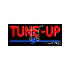 Tune Up Neon Sign 13 inch tall x 32 inch wide x 3.5 inch Deep inch 