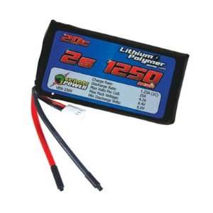  Venom 20C 1250Mah 7.4V 2 Cell Lipo Battery  1569 Toys 