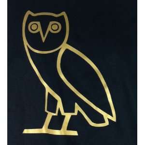  OVO Custom Octobers Owl Very Own ovoxo Black Tee T shirt 
