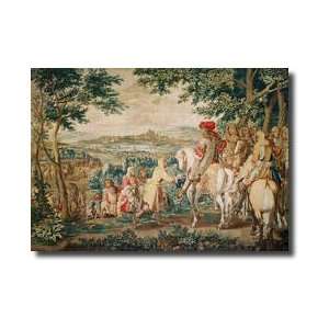  The Surrender Of Marsal In 1662 Gobelins Workshop Giclee 