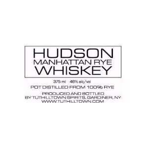  Tuthilltown Hudson Manhattan Rye (375ml) Grocery & Gourmet Food