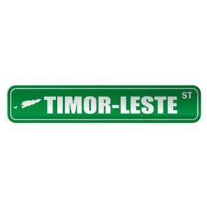   TIMOR LESTE ST  STREET SIGN COUNTRY
