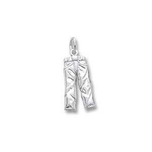  Jeans Charm in White Gold Jewelry