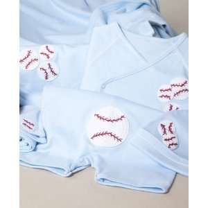  Grandma Nes Baseball Layette Set   3 month size Baby