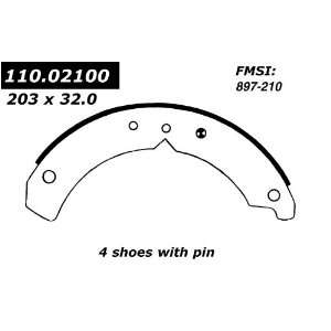  Centric Parts, 111.02100, Centric Brake Shoes Automotive