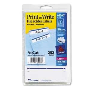  Avery Print or Write File Folder Labels AVE05201 Office 
