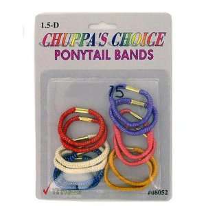  12 Packs of 12 Ponytail Bands