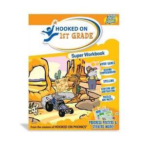   Hooked on Phonics Hooked on First Grade Super Workbook Toys & Games