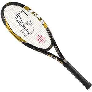  Gamma C 1 Over Size Tennis Racquet, Black/Bronze, 4 1/8 