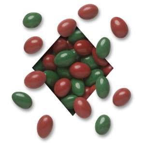 Koppers Candy Coated Chocolate Almonds, (Christmas) Red & Green, 5 