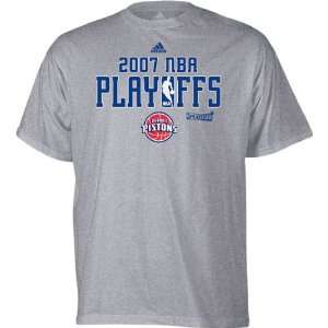  Detroit Pistons 2007 NBA Playoffs T Shirt Sports 