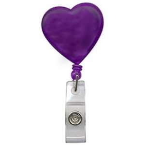 Scrub Stuff Heart Rectractable Badge / I.D. Holder Reel 