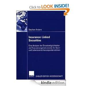 Insurance Linked Securities (German Edition) Stephan Anders  