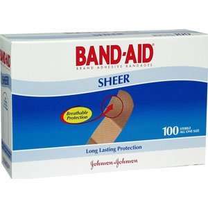  BAND AID SHEER 3/4IN 4634 100EA J&J CONSUMER SECTOR 