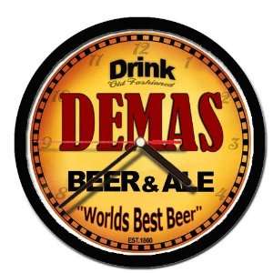  DEMAS beer and ale cerveza wall clock 