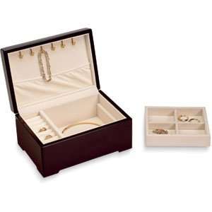  Italian Inlaid Wood Veneer Jewelry Box
