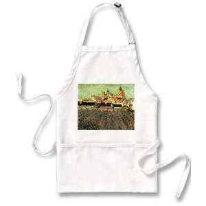  View of Saintes Maries By Vincent Van Gogh Apron 