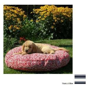 ODonnell Industries 10339 LargeRound Outdoor Dog Bed   Nautical Blue