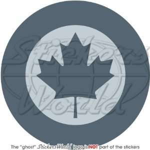 CANADA Canadian AirForce RCAF AIRCOM LowVis Roundel 4 (100mm) Vinyl 