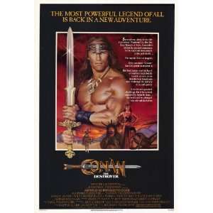  Conan the Destroyer (1984) 27 x 40 Movie Poster Style A 