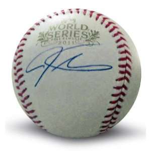 PRESALE Josh Hamilton Signed 2011 World Series Ball   MLB Holo 