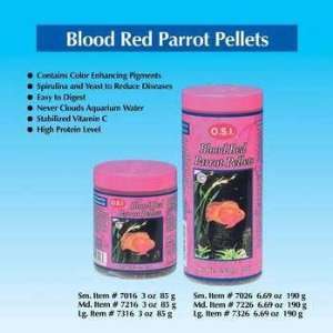  Blood Red Parrot Pellets 3oz