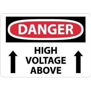  SIGNS HIGH VOLTAGE ABOVE