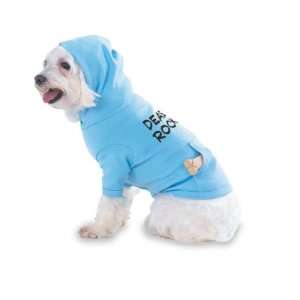 DEAs Rock Hooded (Hoody) T Shirt with pocket for your Dog or Cat Size 