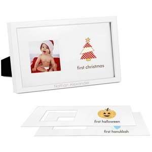  Babys First Holidays Personalized Frame with Changeable 