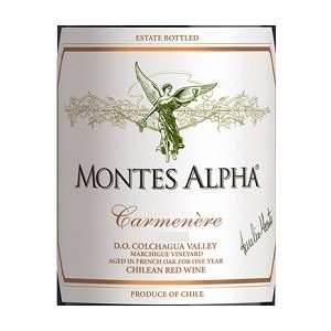  Montes Carmenere Alpha 2007 750ML Grocery & Gourmet Food