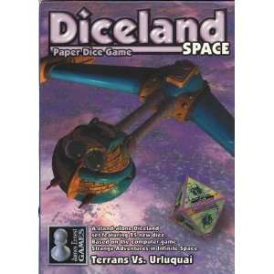  Terrans Vs. Urluquai (Diceland Space Paper Dice Game 