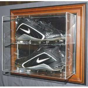  MLB Wall Mountable Shoe Display Case