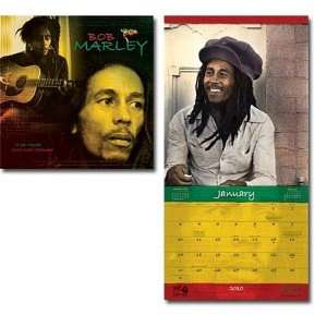    Bob Marley 12 Month Wall Calendar 2010   12x12