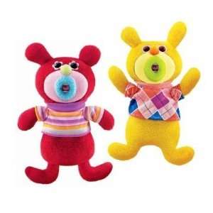  SingAMaJig Deluxe Singing Plush Figures Red and Yellow 