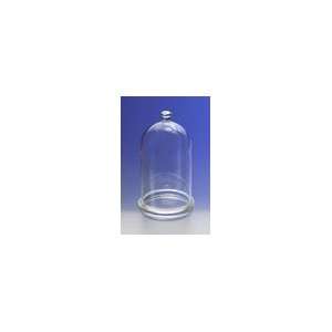  PYREX 140mm Diameter Bell Jar w/Top Knob and Ground Flange 