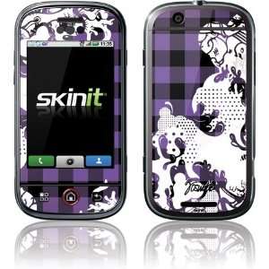  Plaid Split skin for Motorola CLIQ Electronics