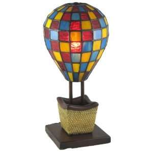  Multicolor Hot Air Tiffany Table Lamp 1529