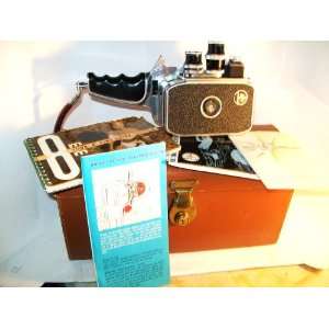  Vintage Kern Paillard Bolex B8L 8mm Movie Camera Outfit 