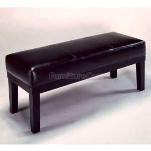    World Imports Cappuccino Bycast PVC Bench 1686