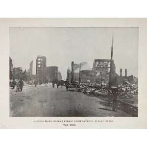 1906 San Francisco Earthquake Market Street After Fire   Original 