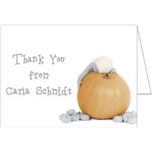  The Great Pumpkin Baby Shower Thank You Cards   Set of 20 