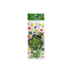  72 Packs of happy st patricks 20 pack large cello treat 
