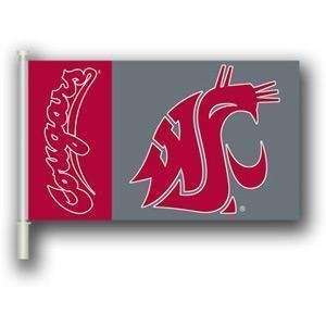   Washington State 2 Sided 11 x 18 Car Flag