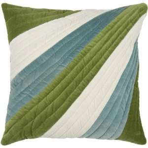  T 3772 18 Decorative Pillow in Green [Set of 2]